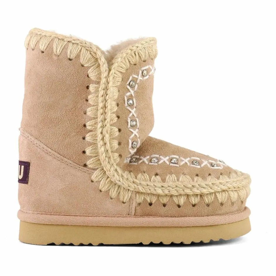 Mou Boots Eskimo Strass Suède ||Enfant Boots, Bottes|Boots, Bottes