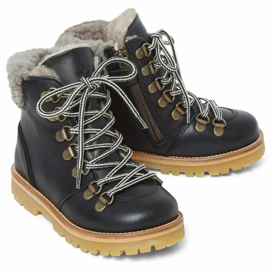 Clearance Petit Nord Boots Fourrées Shearling Winter | Noir