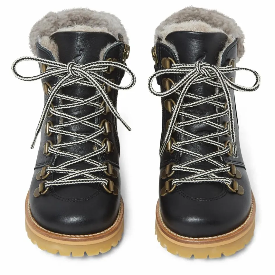Clearance Petit Nord Boots Fourrées Shearling Winter | Noir