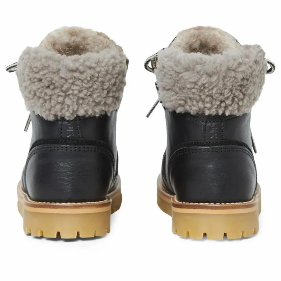 Clearance Petit Nord Boots Fourrées Shearling Winter | Noir
