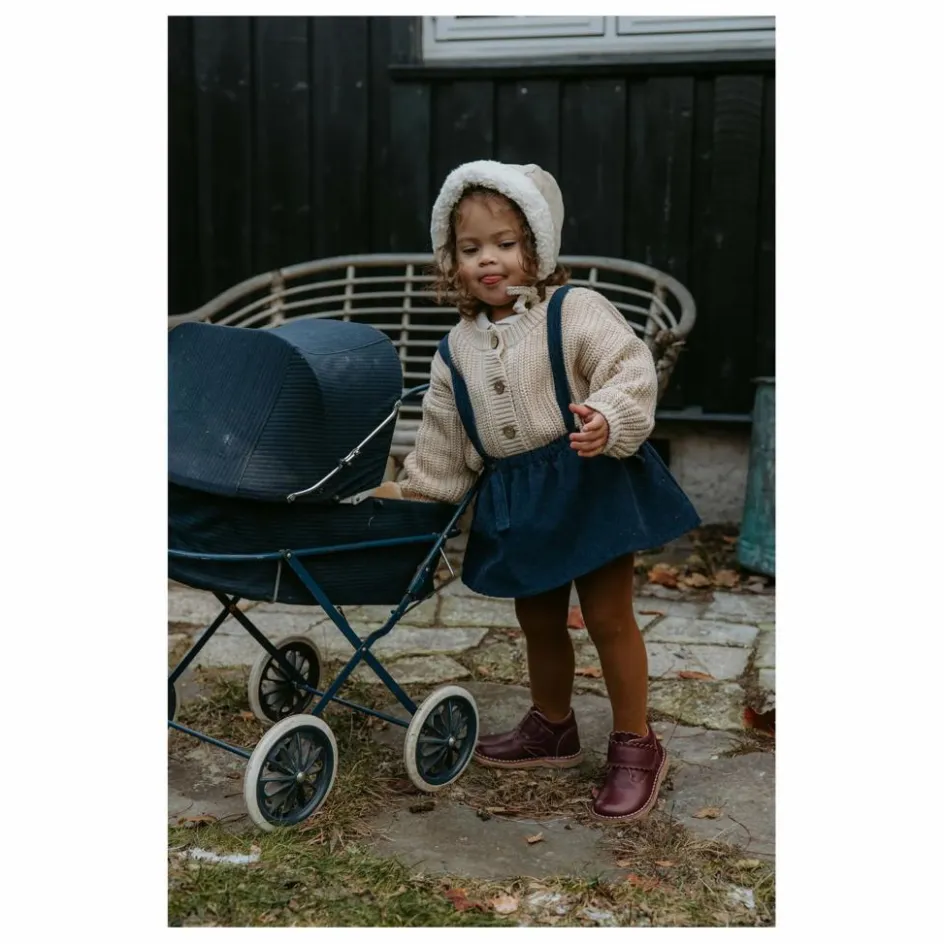 Outlet Petit Nord Boots Scratchs Scallop | Bordeaux