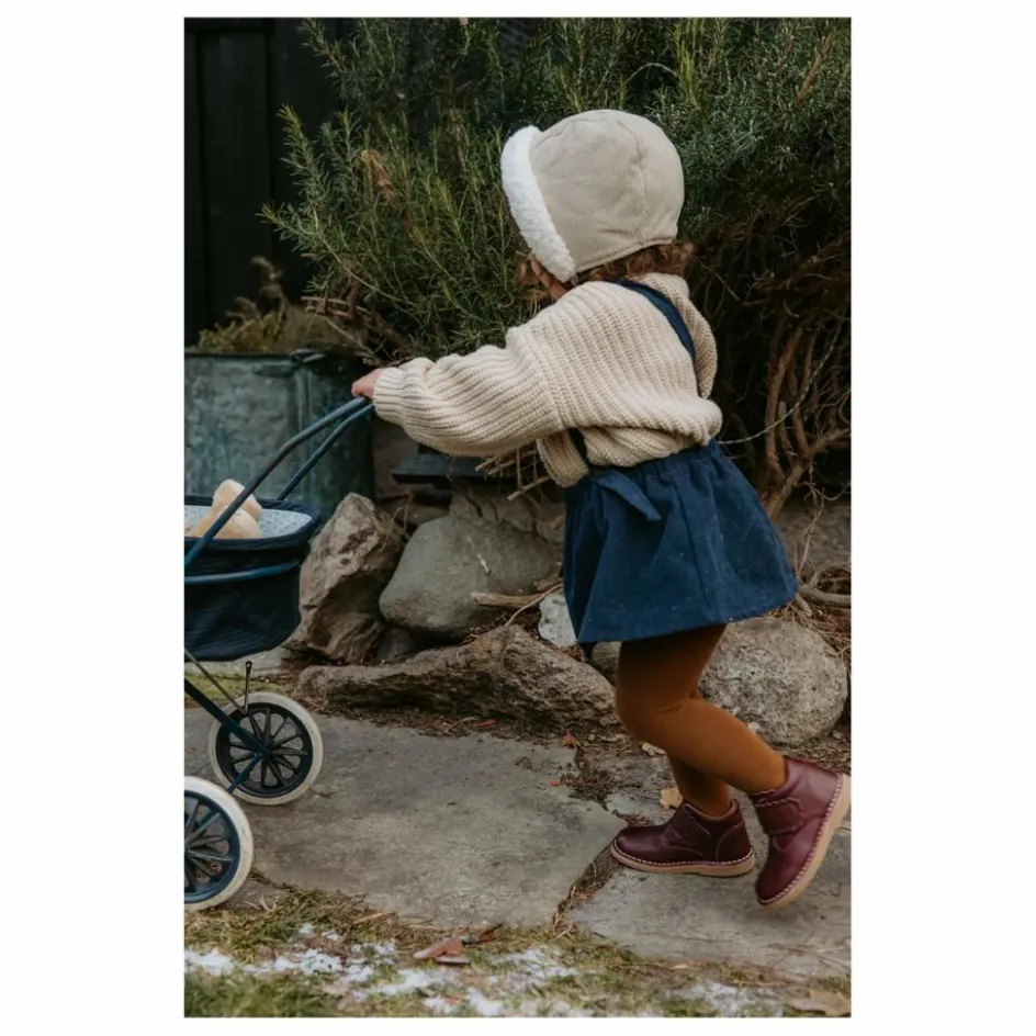 Outlet Petit Nord Boots Scratchs Scallop | Bordeaux