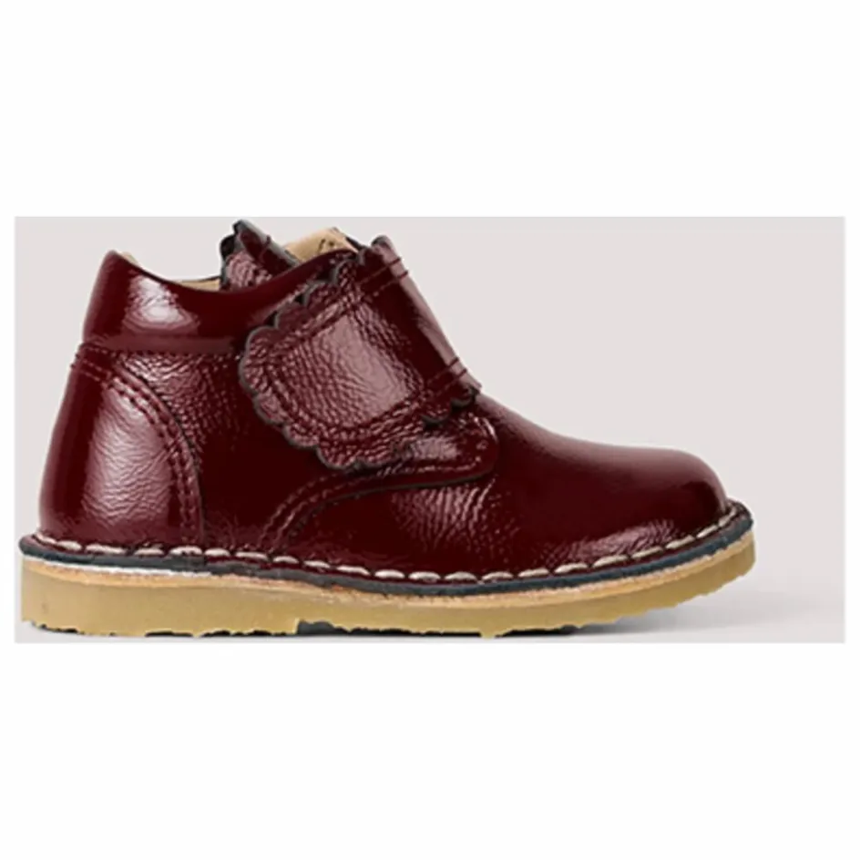 Outlet Petit Nord Boots Scratchs Scallop | Bordeaux