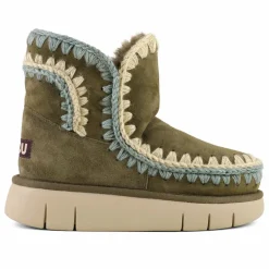 Femme Mou Boots, Bottes*Boots Surpiquées Bounce Suède |