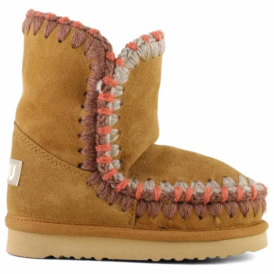 New Boots Surpiquées Eskimo Suède | Enfant Boots, Bottes|Boots, Bottes