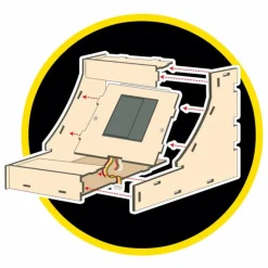 Buki Borne d'arcade à construire| Jeux Éducatifs
