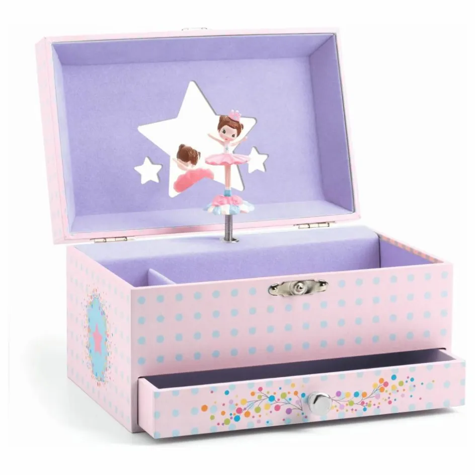 Djeco Boîte à bijoux La mélodie de la ballerine ||Enfant Rangements|Patères, Paniers Enfant