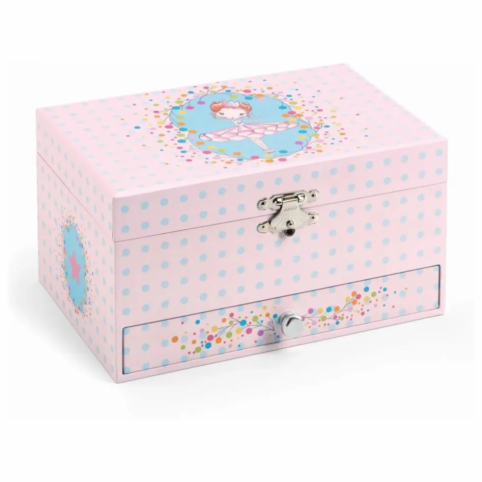 Djeco Boîte à bijoux La mélodie de la ballerine ||Enfant Rangements|Patères, Paniers Enfant