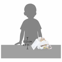 Enfant Janod Rangements|Patères, Paniers Enfant*Boîte à bijoux Licorne