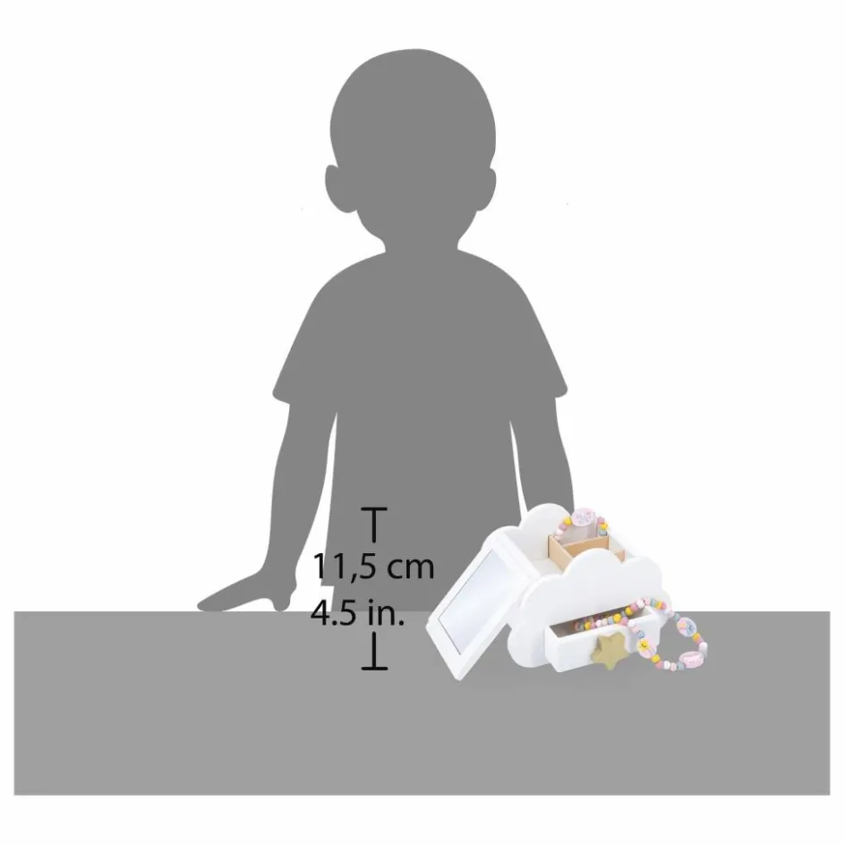 Enfant Janod Rangements|Patères, Paniers Enfant*Boîte à bijoux Licorne