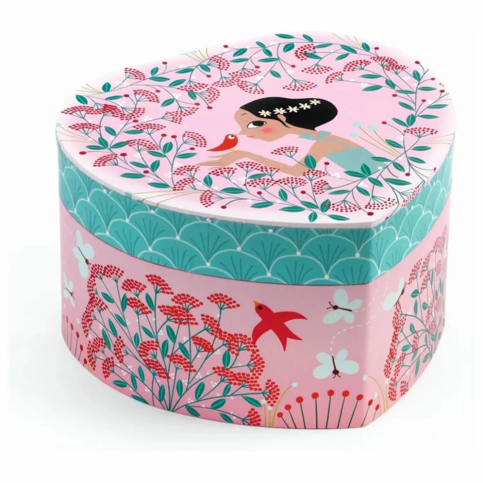 Djeco Boîte à bijoux Mélodie du printemps ||Enfant Rangements|Patères, Paniers Enfant
