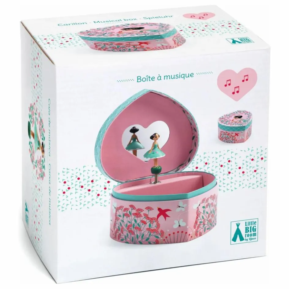 Djeco Boîte à bijoux Mélodie du printemps ||Enfant Rangements|Patères, Paniers Enfant