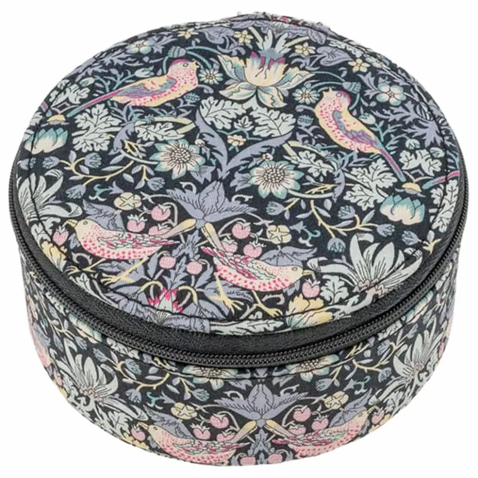 Bon Dep Boîte à Bijoux Ronde MW Liberty Strawberry Thief ||Enfant Rangements|Patères, Paniers Enfant