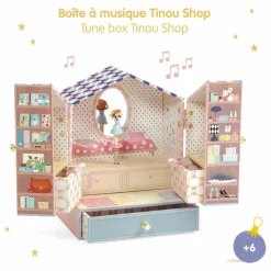 Enfant Djeco Rangements|Patères, Paniers Enfant*Boîte à bijoux Tinou Shop |