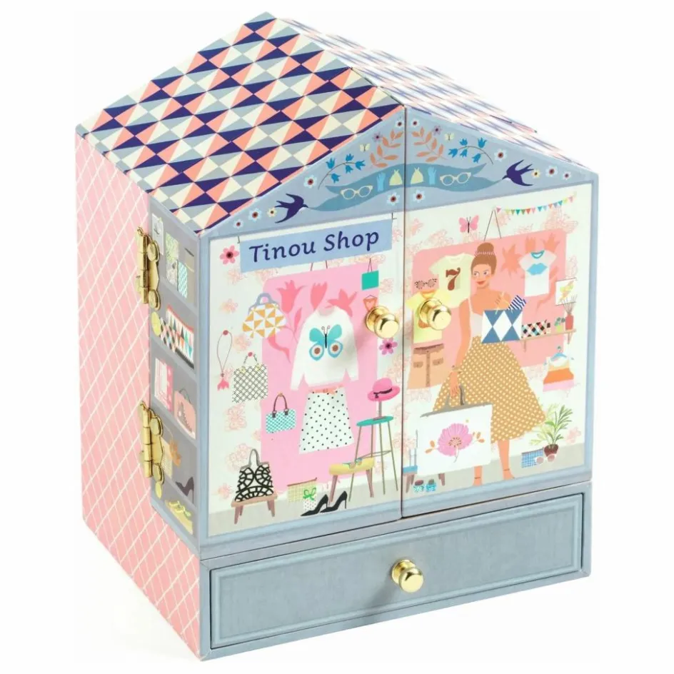 Enfant Djeco Rangements|Patères, Paniers Enfant*Boîte à bijoux Tinou Shop |