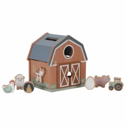 Little Dutch Jouets D'Éveil|Jouets D'Éveil*Boîte à formes en bois FSC - Little Farm