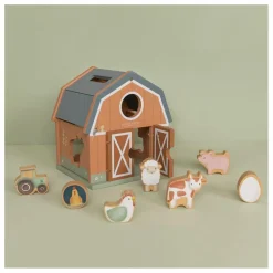 Little Dutch Jouets D'Éveil|Jouets D'Éveil*Boîte à formes en bois FSC - Little Farm