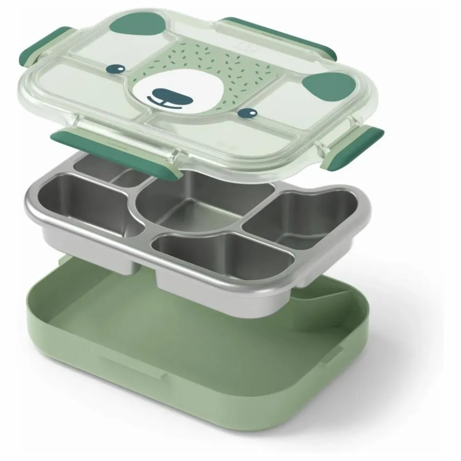 Monbento Boîte à goûter MB Wonder Ours ||Enfant Vaisselle Enfant