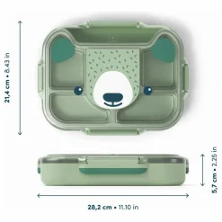 Monbento Boîte à goûter MB Wonder Ours ||Enfant Vaisselle Enfant