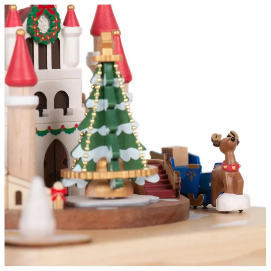 Wooderful life Boîte à musique Château de Noël| Musique|Boites À Musique