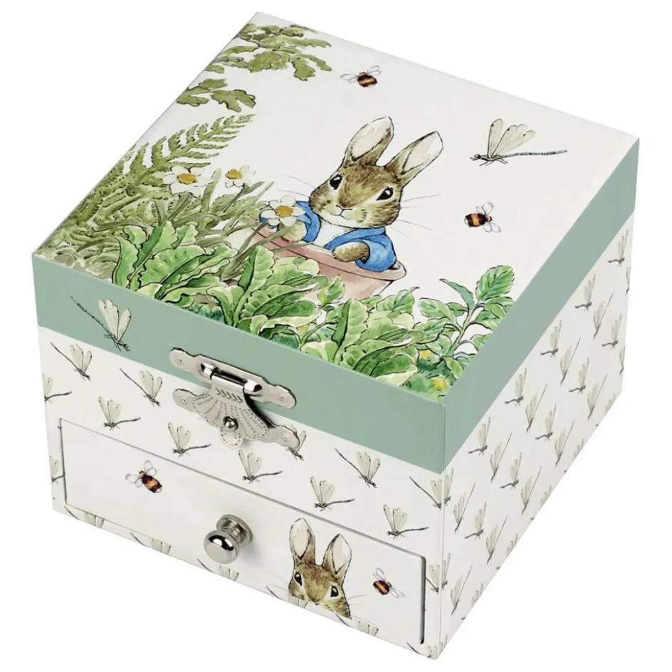 Sale Trousselier Boîte à musique Lapin | Aqua