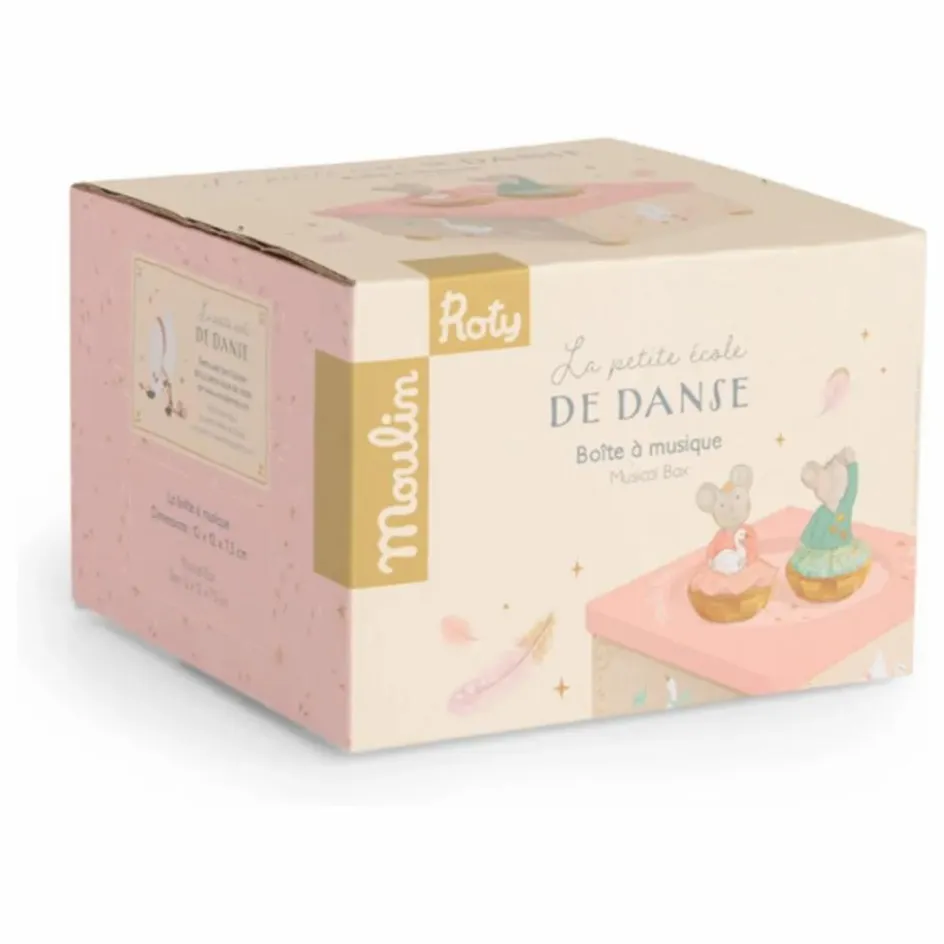 Best Moulin Roty Boîte à musique Petite Ecole de Danse | Rose