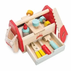 Hot Boîte à outils en bois et ses 11 accessoires Bricolage