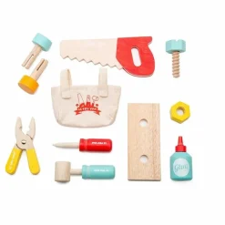Hot Boîte à outils en bois et ses 11 accessoires Bricolage
