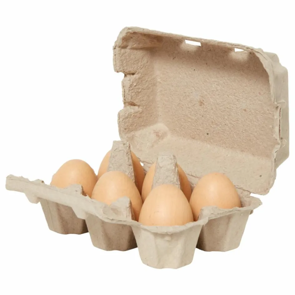 Hot Boîte de 6 oeufs bruns Cuisines, Marchandes