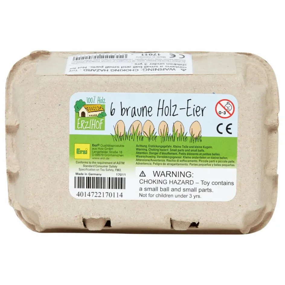 Hot Boîte de 6 oeufs bruns Cuisines, Marchandes