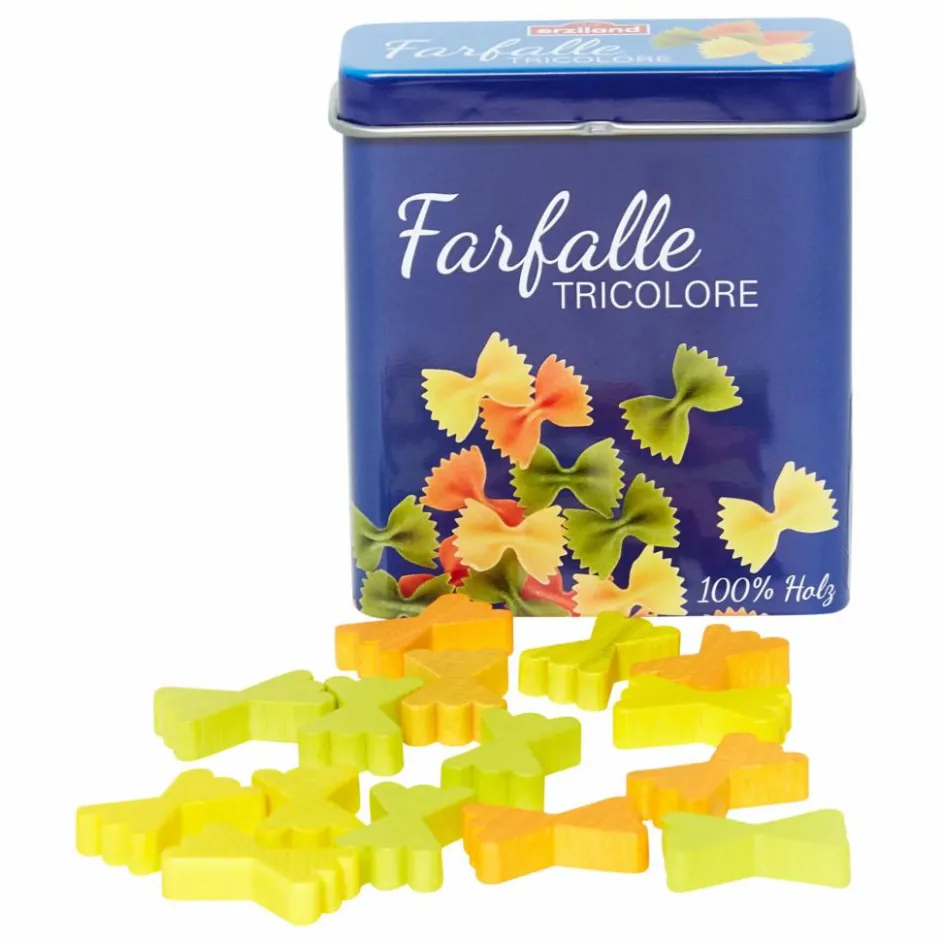 New Erzi Boîte de pâtes Farfalle Multicolore