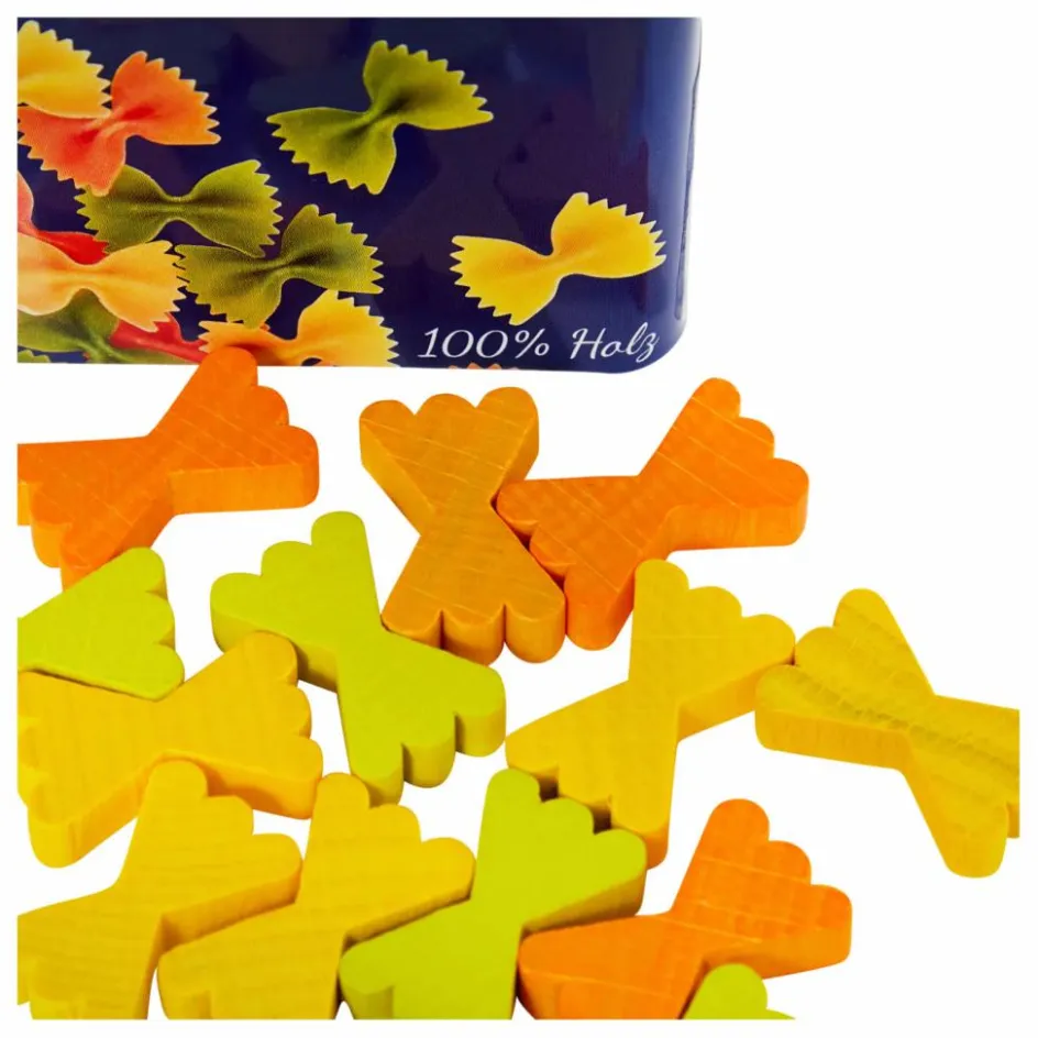 New Erzi Boîte de pâtes Farfalle Multicolore