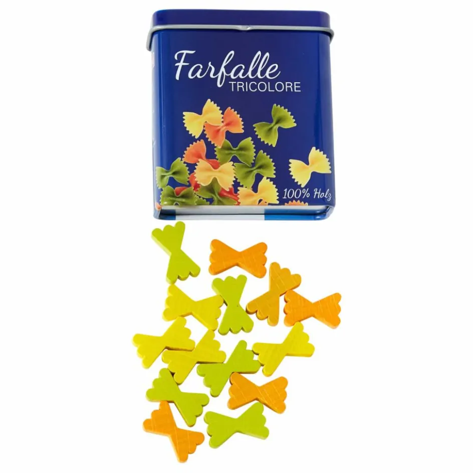 New Erzi Boîte de pâtes Farfalle Multicolore