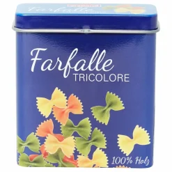 New Erzi Boîte de pâtes Farfalle Multicolore