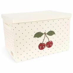 New Konges Sløjd Boîte de rangement Cherry Blanc