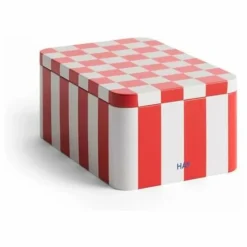 Online Hay Boîte de rangement Tin | Rouge