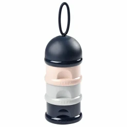 Béaba Boîte doseuse de lait en poudre - 3 compartiments | Rose