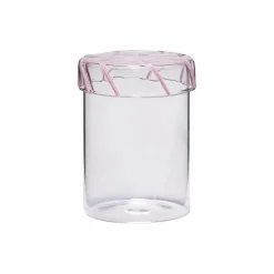 New Hübsch Boîte en verre Heir | Rose