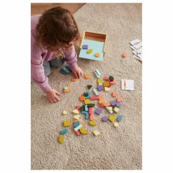 Discount Kid's Concept Boîte puzzle mosaïque Multicolore