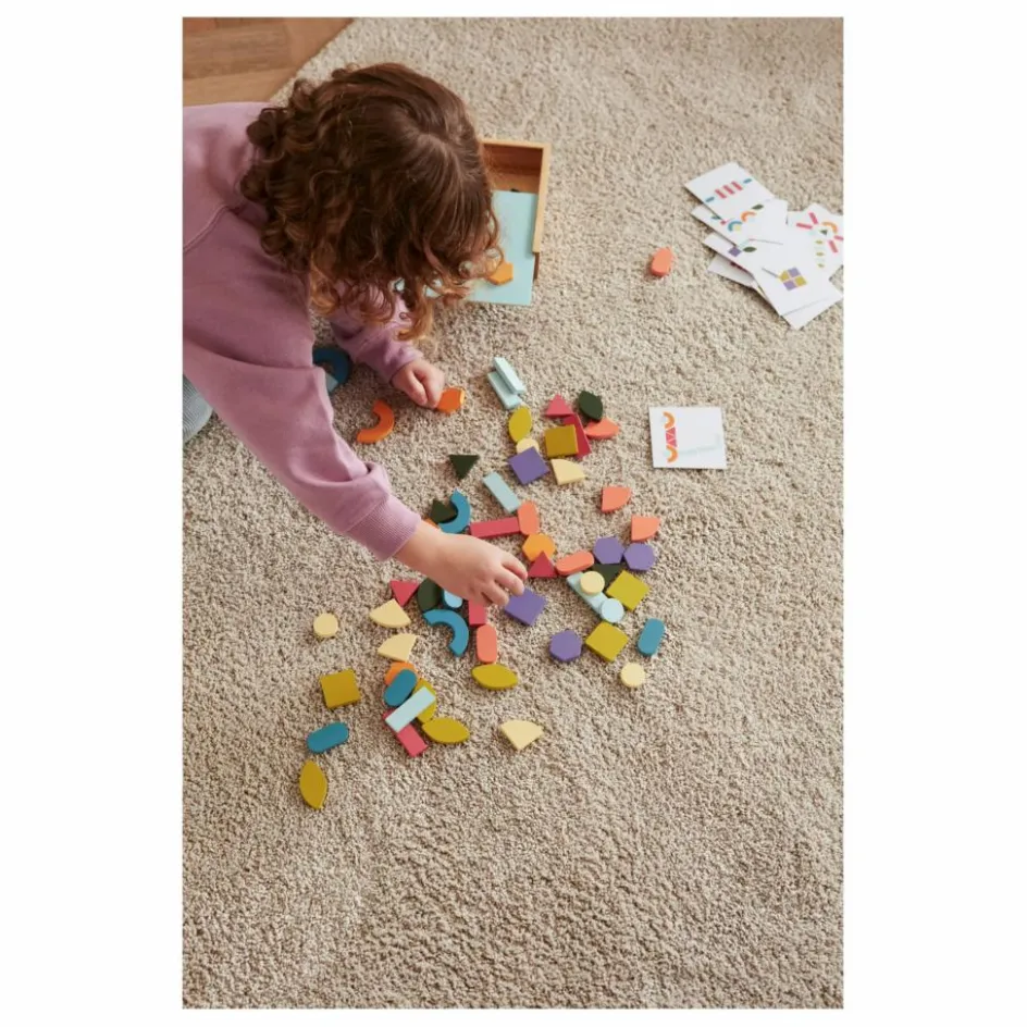 Discount Kid's Concept Boîte puzzle mosaïque Multicolore