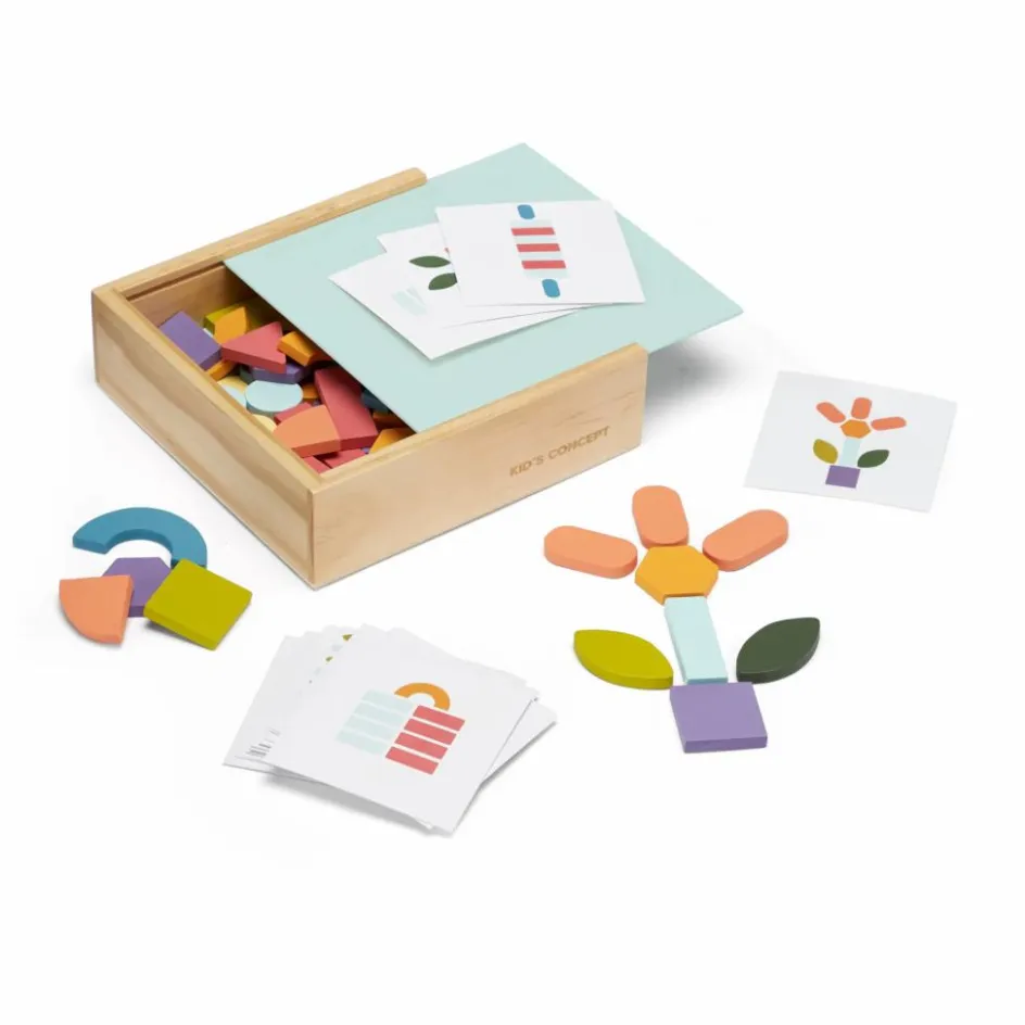 Discount Kid's Concept Boîte puzzle mosaïque Multicolore