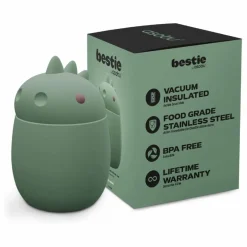 New Asobu Boîte repas isotherme Dinosaure | Vert