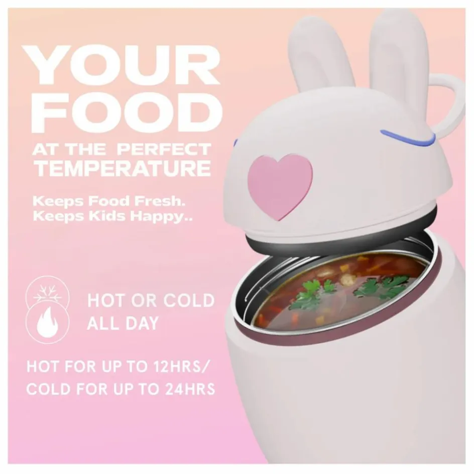 Discount Boîte repas isotherme Lapin | Enfant Vaisselle Enfant