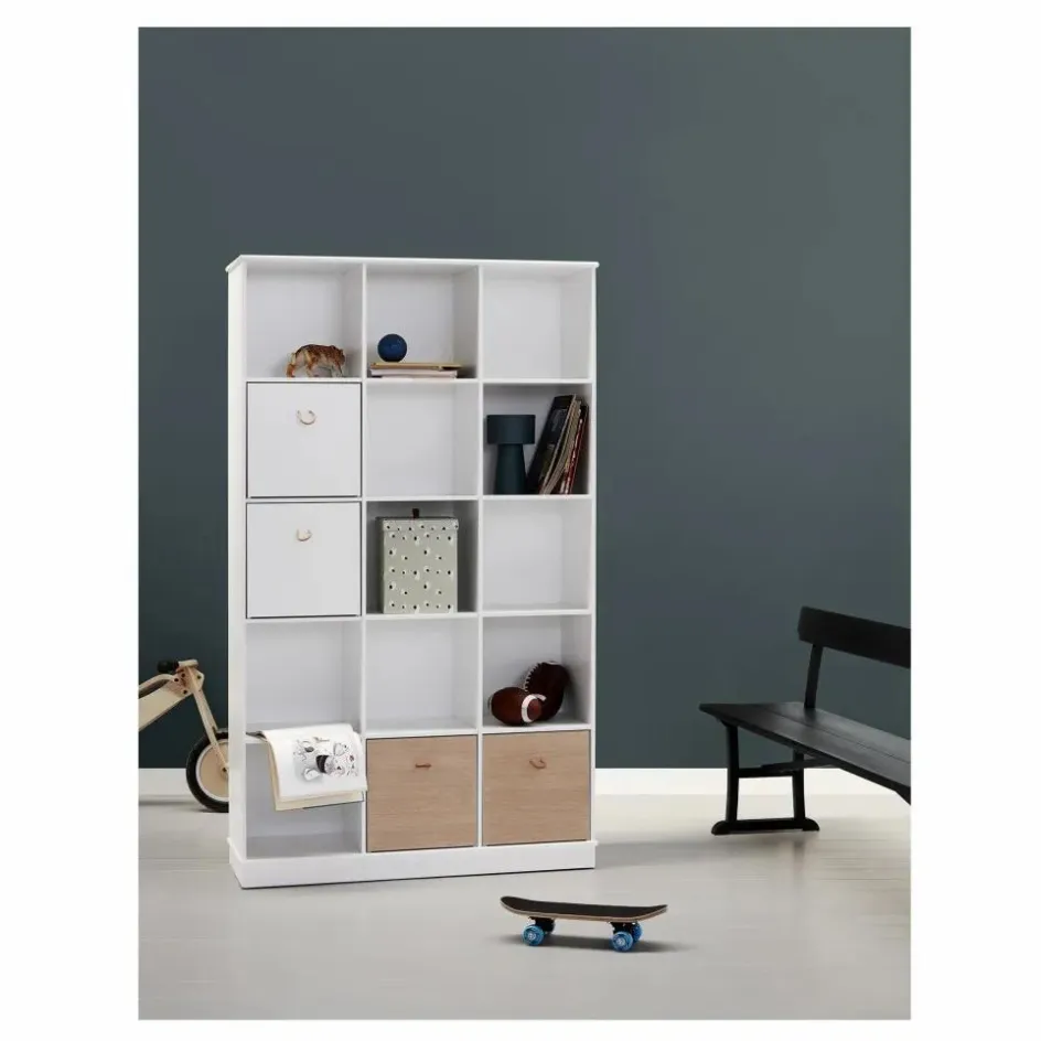 Enfant Oliver Furniture Rangements|Patères, Paniers Enfant*Boîtes de rangement - Lot de 2 pièces |