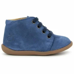 Sale Pom d'Api Botillons Stand Up Nubuck | Bleu jean