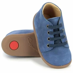 Sale Pom d'Api Botillons Stand Up Nubuck | Bleu jean