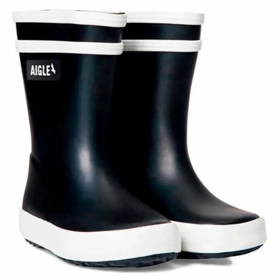 Aigle Bottes de Pluie Baby Flac | Bleu marine