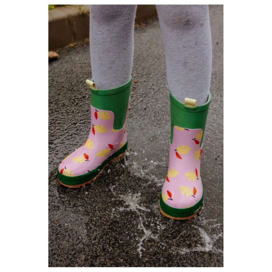 Enfant Hello Hossy Boots, Bottes*Bottes de Pluie Lemony Citron |