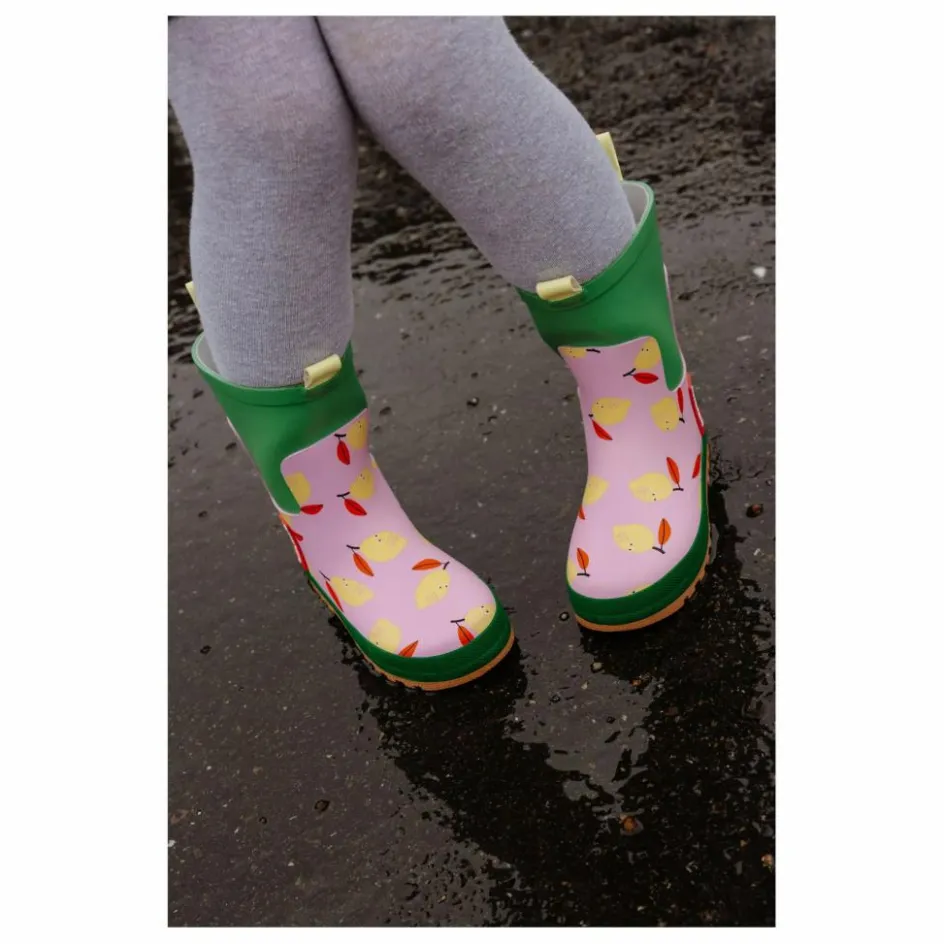 Enfant Hello Hossy Boots, Bottes*Bottes de Pluie Lemony Citron |