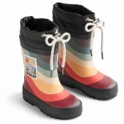 Hot Wheat Bottes de Pluie Thermo Print | Noir